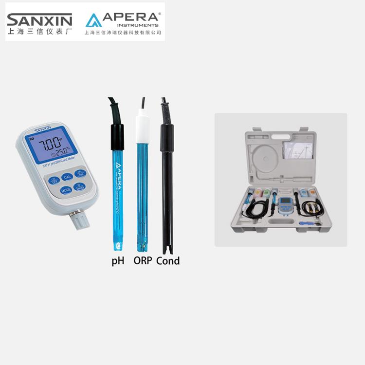 上海三信便攜式多參數(shù)測(cè)量?jī)xpH/ORP/電導(dǎo)率計(jì)SX731
