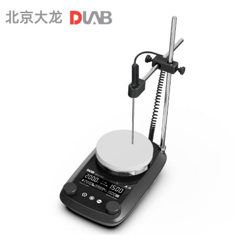 北京大龍DMS5-340（套裝）  LCD數(shù)控5寸定時(shí)款加熱型磁力攪拌器