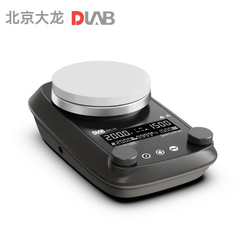 北京大龍DMS5-340  LCD數(shù)控5寸定時(shí)款加熱型磁力攪拌器