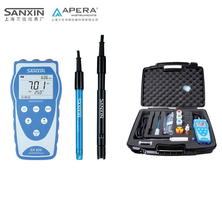 上海三信SX8系列便攜式PH/溶解氧SX825